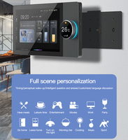 Système de contrôle intelligent Zigbee Wifi Hub Gateway 4/6/7/8/10 pouces Tuya Alexa Wall Central Control Amplificateur de musique de fond