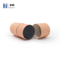 Tube en papier cylindrique biodégradable et écologique, imprimé sur mesure pour cadeaux et artisanat, rangement pour stylos