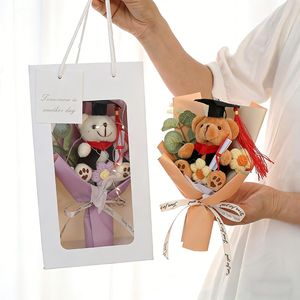 ช่อดอกไม้งานแฮนด์เมดสำหรับวันครูงานถักโครเชต์สำหรับเป็นของขวัญสำหรับเด็กผู้หญิง - Product Image 5