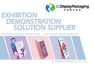 Chariot en carton personnalisé OEM pour exposition, boîte de chariot en carton avec poignée, publicité - Product Image 6