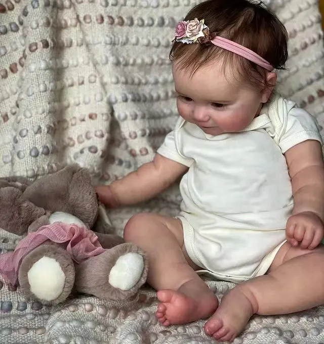 R & B Alive Toddler Baby Girl環境にやさしいビニールベビードールBebe Reborn Silicone Reborn Baby Dolls for Sale