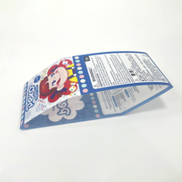 Emballage de bande de maintien en plastique PET recyclable imprimé sur mesure pour chaussettes, serviettes, savon, thé, café, bonbons, boîte de produits, emballage