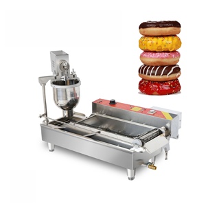 Máquinas Comerciales para Hacer Donuts, Máquina Industrial para Donuts Totalmente Automática con Máquina para Rellenar Donuts para Hoteles y Panaderías - Product Image 6