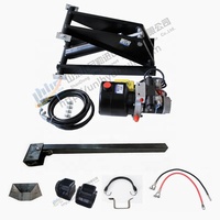 Kit de benne hydraulique 12v 12v Cric à ciseaux électrique Cylindre hydraulique à double effet