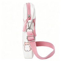 Sac bandoulière personnalisé pour filles, petit sac à main mignon pour adolescentes, mini sac à bandoulière pour téléphone portable, pochette légère en toile, sac à bandoulière
