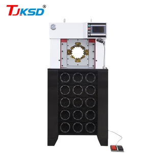 Machine à sertir les flexibles CNC à écran tactile, ultra-mince, de 1/8 à 3 pouces, 1200T, pour flexibles hydrauliques tressés en spirale à <span class=keywords><strong>6</strong></span> fils - Product Image 1
