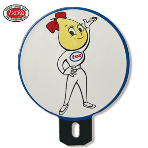 Bouchon de licence en métal émaillé et à huile pour moteur à essence <span class=keywords><strong>Esso</strong></span> Girl vintage - Product Image 1