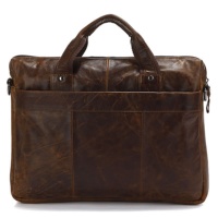 Sac à dos pour ordinateur portable léger en cuir véritable de qualité supérieure pour hommes et femmes avec protection rembourrée pour ordinateur portable et compartiments spacieux
