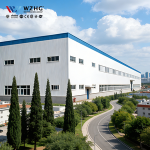 Estructura de Acero de Bajo Costo para Almacenes, Vigas en H para Uso en Hangares, Hospitales y Centros Comerciales, con una Vida Útil de 50 Años, de un Fabricante Chino - Product Image 1