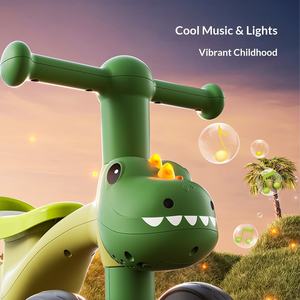 Nouvelle Voiture Évolutive à Quatre Roues pour Enfants en Forme de <span class=keywords><strong>Dinosaure</strong></span> avec Musique et Lumières, en Plastique, Sans Pédales, Anti-Renversement, Aide à la Marche - Product Image 4