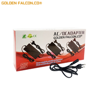 Adaptateur universel pour ordinateur portable AC110-240V vers DC12V, chargeur d'alimentation multifonction pour ordinateur portable