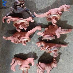 PVC palla gonfiabile macchina per stampaggio rotazionale cane anatra Anime in PVC bambola giocattolo animale stampi - Product Image 4