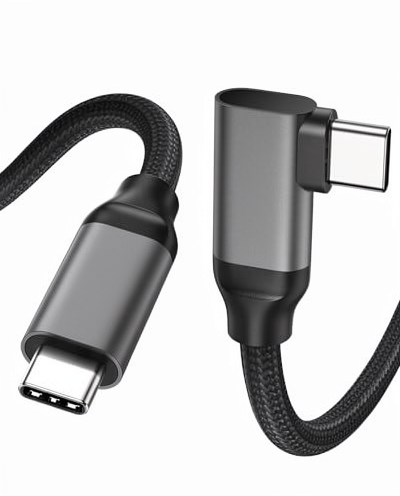 240W Right Angle Type-C Data Cable USB 3.2 VR Cable 8K Display Cable 20G Hard Drive Portable Display Cable