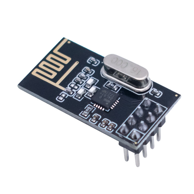 NRF24L01+ PA LNA 2.4GHz Wireless Module - Power Enhanced Version with Antenna, 2Mbps Transceiver
