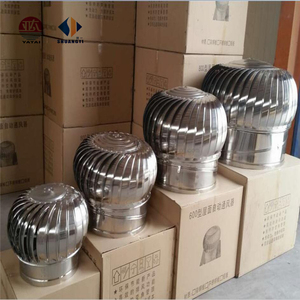 Ventilador de Techo Turbo sin Motor de 24 Pulgadas, Económico, con Campana de Ventilación, FRP SS 201 304, Placa Base <span class=keywords><strong>para</strong></span> Almacén, Ventilador de Techo - Product Image 6