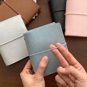 Carnet portable M5 rechargeable à feuilles mobiles en cuir PU, 18 couleurs, mini-agenda de poche pour journalisation, bureau et école - Product Image 4