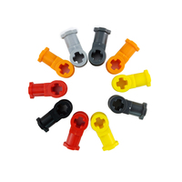 Conector de Eje No. 32039 con Orificio para Eje, Plástico ABS de Alta Calidad, Bloques de Construcción de Ladrillos de Juguete para Bricolaje, Venta al Por Mayor