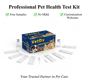 Kit de Prueba Rápida de Antígeno del Parvovirus Felino en un Solo Paso, Prueba FPV Ag para Diagnóstico <span class=keywords><strong>In</strong></span> <span class=keywords><strong>Vitro</strong></span> de Enfermedades Animales - Product Image 1