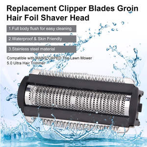 Lames de rechange Manscaped <span class=keywords><strong>pour</strong></span> <span class=keywords><strong>tondeuse</strong></span> à gazon 5.0 Ultra Body Hair Trimmer, têtes de rasoir <span class=keywords><strong>pour</strong></span> hommes, lot de 2 accessoires de rasage - Product Image 3