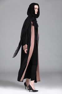 Abaya musulmana de Color, bordado - Product Image 6