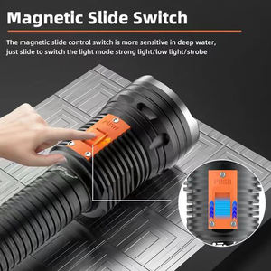 Produits de plongée de natation professionnel étanche 3 * P70 torche de plongée étanche sous-marine - Product Image 5