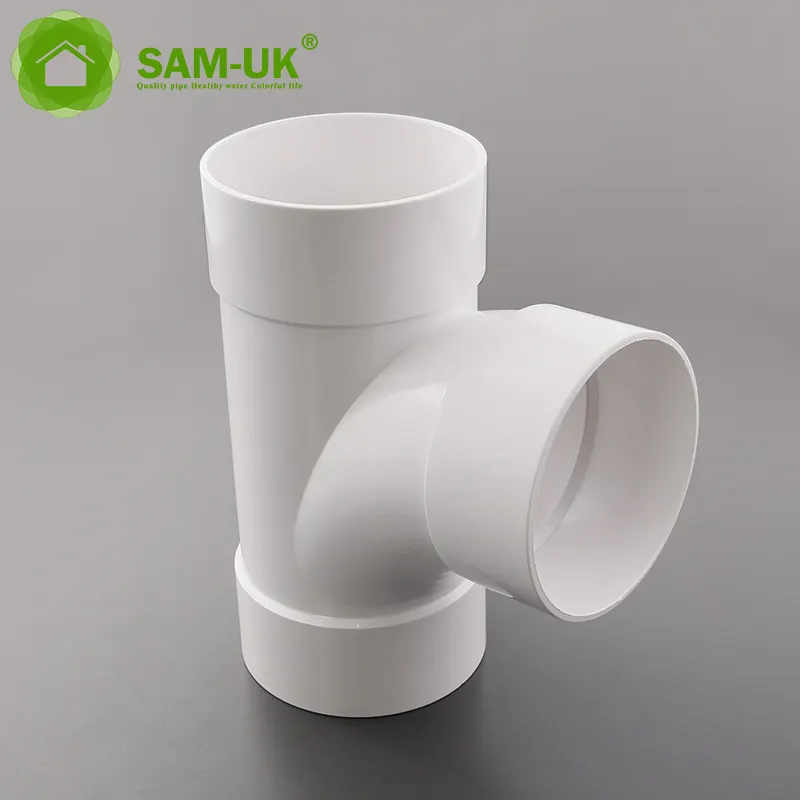 ASTM d2665 tùy chỉnh dwv ống nhựa và phụ kiện PVC cống cắm vệ sinh PVC phụ kiện đường ống Tên