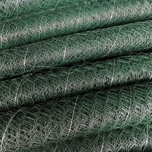 Bán Buôn Lỗ Vuông Hàn Thỏ Gà Dây Hàng Rào PVC Tráng Lục Giác Dây Lưới Cho Gia Cầm Trang Trại - Product Image 2