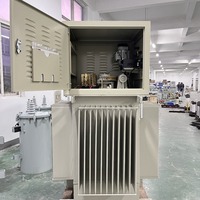 Stabilisateur de tension numérique monophasé AVR SBW de type huile, haute précision 300 KVA, personnalisé, à trois phases, en cuivre