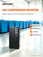 Meilleur prix Holip Danfoss HLP-C100 18,5KW 25HP Variateur de fréquence à contrôle vectoriel AC VFD pour compresseur d'air à vis rotatif