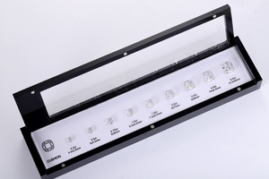 Barato al por mayor suministros de joyería Esmeralda 5A Cubic Zircon Diamond Master Stone Diamond Tamaños Comparación Set Herramientas de joyería - Product Image 3