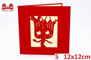 3D <b>Pop</b> <b>Up</b> <b>Card</b> Boy of Forest Cute Tree Character Greeting <b>Card</b> for <b>Birthday</b> Kids Friends Celebration Unique Gift <b>Card</b> - Product Image 3