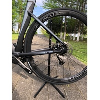 Ju75 — vélo de route en alliage d'aluminium, 18 vitesses, avec freins à disque, vtt, siluro2, de course, fibre de carbone, fourche avant