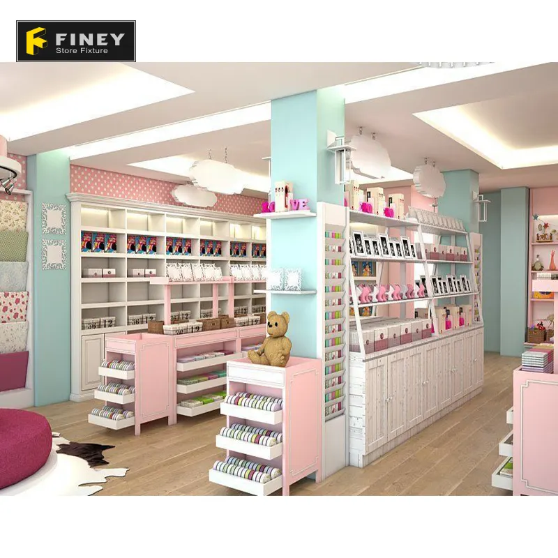 Factory Direct-Selling Good Quality Baby Shop Interior Decoration