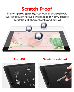 Venta caliente para <span class=keywords><strong>iPad</strong></span> 10,2 pulgadas Protector de pantalla de sensación de papel <span class=keywords><strong>iPad</strong></span> Anti-huella digital Protector de pantalla antideslumbrante con Kit de instalación - Product Image 5