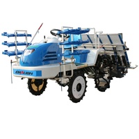 Chalion 6 rangées 8 rangées prix de la machine de plantation de riz transplanteur de riz d'équitation agricole transplanteur de riz paddy en Thaïlande