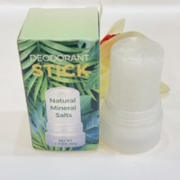 Déodorant anti-transpirant minéral naturel CHK, longue durée 24 heures, 0% d'alcool, pour unisexe