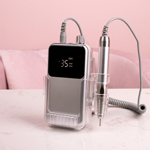 Chiodi di fabbrica di colore nero <span class=keywords><strong>35000</strong></span> <span class=keywords><strong>RPM</strong></span> portatile da tavolo ricaricabile Brushless trapano E-file per salone personalizzabile - Product Image 5