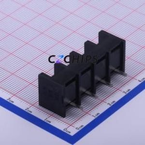 JL950-95004B01 Barrier Terminal Block Through hole Component (THT),P=9.5mm Connector Three Sides 9.5mm 1x4P Straight Pin - Product Image 2