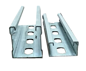 Voll automatische Uni struct C-Kanal-Rollen form maschine Solarst reben herstellungs maschine Schlitz winkel maschine zum Verkauf - Product Image 5