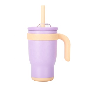 Vaso Térmico de Doble Pared para Café, 350 ml, Taza Aislada de Acero Inoxidable con Pajita - Product Image 6