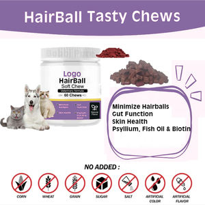 Top-Grade Pet Hairball Chews Cuidado de la salud y suplementos para gatos, precios competitivos Hairball Bites Suplemento funcional - Product Image 2