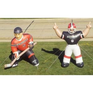 Jugador de Rugby Inflable Jugador de Fútbol Inflable Personaje Inflable Jugador de Fútbol para Exhibición de Eventos - Product Image 4