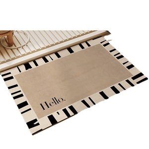 Alfombra de baño de tierra de diatomeas de diseño minimalista, absorbente, antideslizante y de secado rápido. - Product Image 5