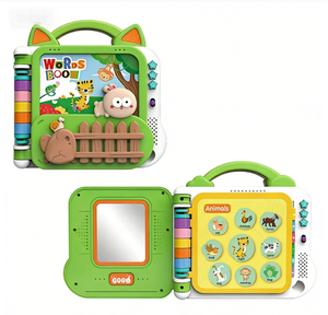 Livre sonore interactif pour enfants, livre de mots parlants imprimé sur mesure, jouet éducatif pour tout-petits - Product Image 1