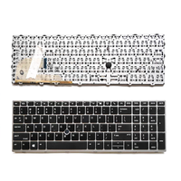 Keyboard Internal Laptop US UK untuk HP Elitebook 750 850 G5 G6 755 855 G6 Keyboard Laptop 850 G5 dengan Backlight Trackpoint