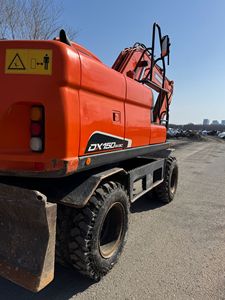 DX150w-9c Doosan มือสองจากเกาหลีมีล้อ Dx140w รถขุดล้อ DH150w-7 DX150w-7k DX150w-9 - Product Image 3