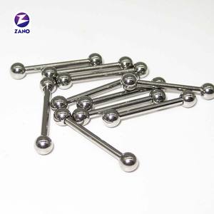 Pendiente de barra para lengua y cartílago de acero inoxidable quirúrgico 316 chapado en oro, con rosca externa, clásico infantil, regalo de boda - Product Image 6