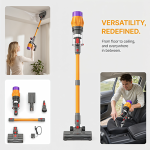 PV18 Cordless Stick <b>Vacuum</b> Cleaner 38KPa Strong Suction 3 Speed HEPA Filter Lightweight <b>Handheld</b> <b>Vacuum</b> for Home Pet Hair Floor - Product Image 3