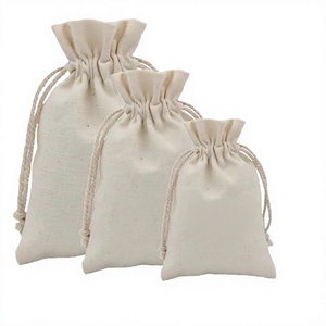 Sac à Bijoux Personnalisé avec Cordon de Serrage 2026 - Pochette de Maquillage Sécurisée en Coton Biologique Écologique, Emballage Cadeau pour Parfum, Vente en Gros - Product Image 4