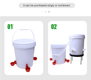 HPSFENCE Ingrosso CD012 <span class=keywords><strong>Abbeveratoio</strong></span> per Polli da 20L Grande Capacità OEM ODM in PP per Allevamenti Commerciali - Product Image 6